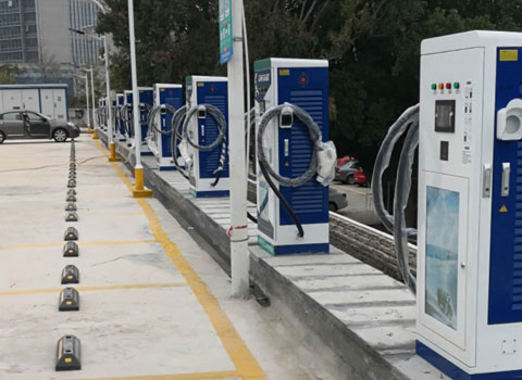 廈門高林萬達充電站案例-120KW雙槍直流充電樁-60KW單槍直流充電樁(圖3)